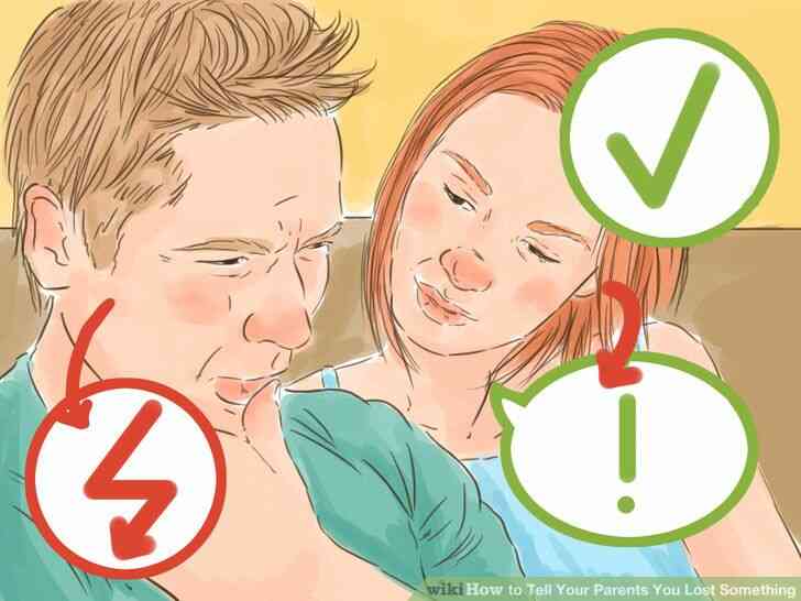 Image intitulée Dire à Vos Parents que Vous avez Perdu quelque Chose de l